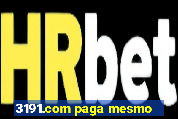 3191.com paga mesmo